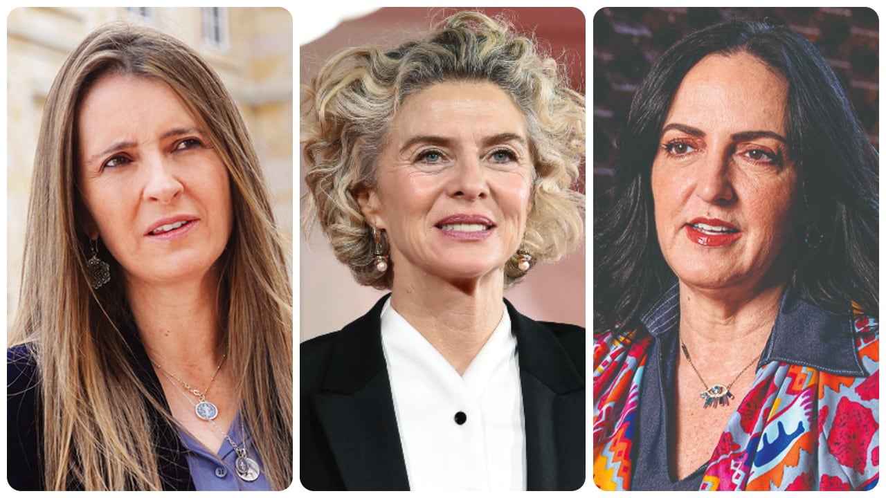 Paloma Valencia, Margarita Rosa de Francisco y María Fernanda Cabal.