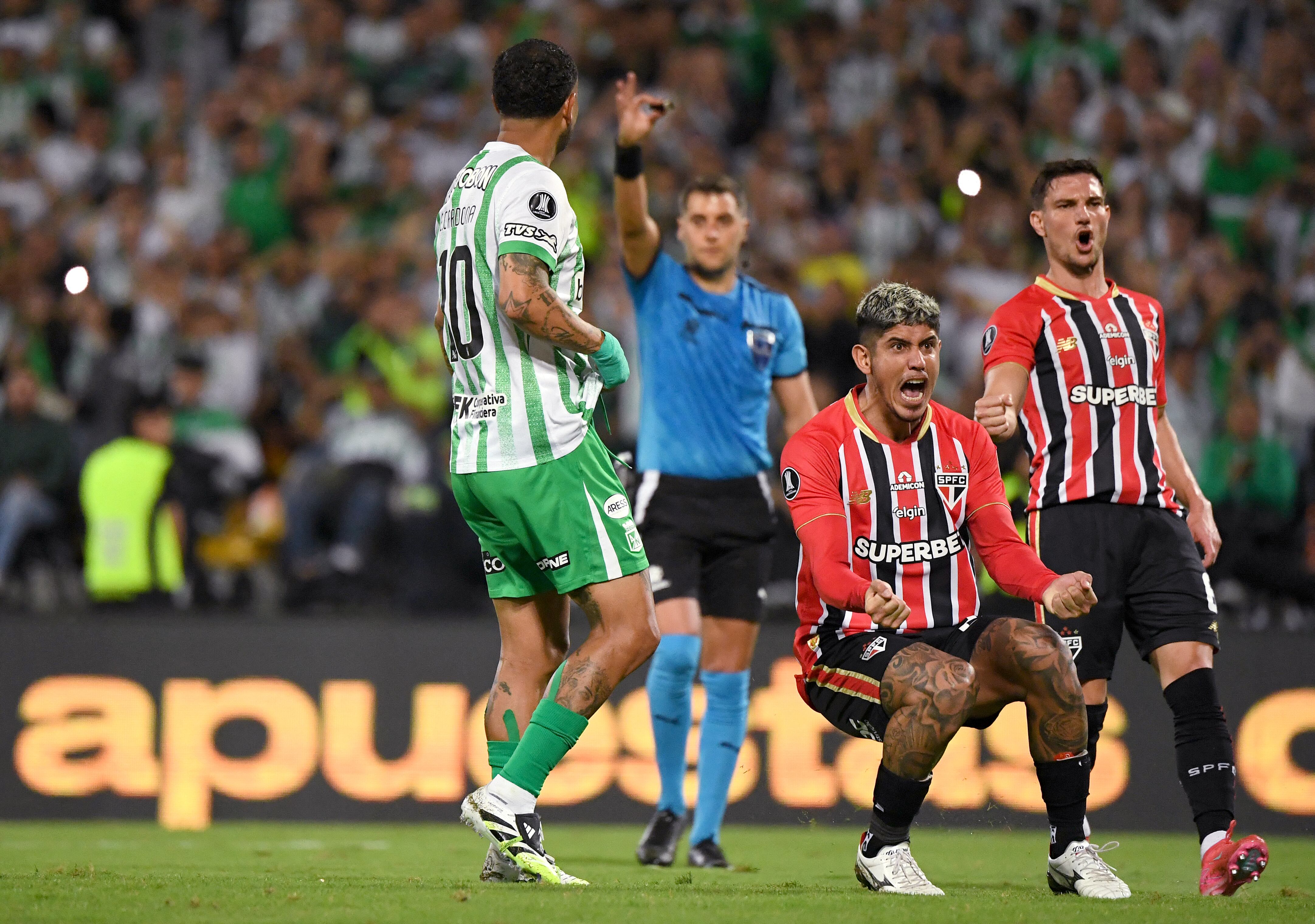 Edwin Cardona desperdició dos penales ante São Paulo en Copa Libertadores