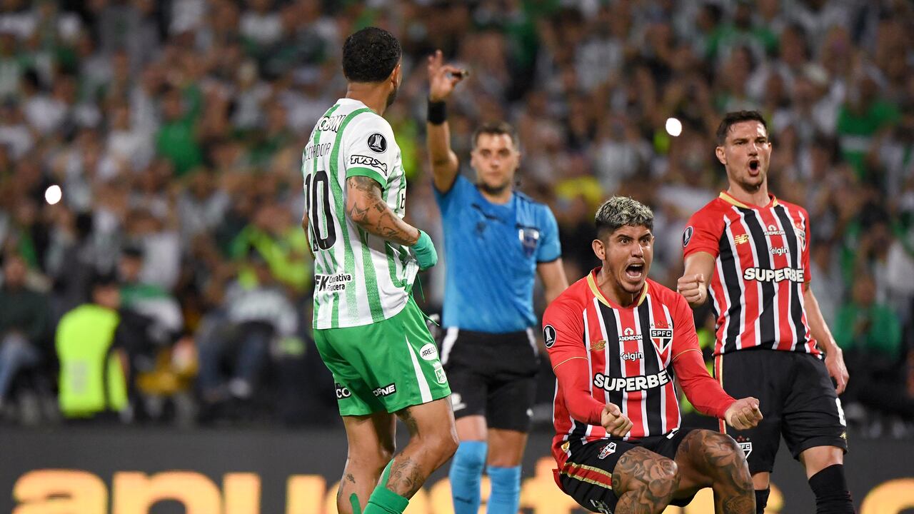 Edwin Cardona desperdició dos penales ante São Paulo en Copa Libertadores