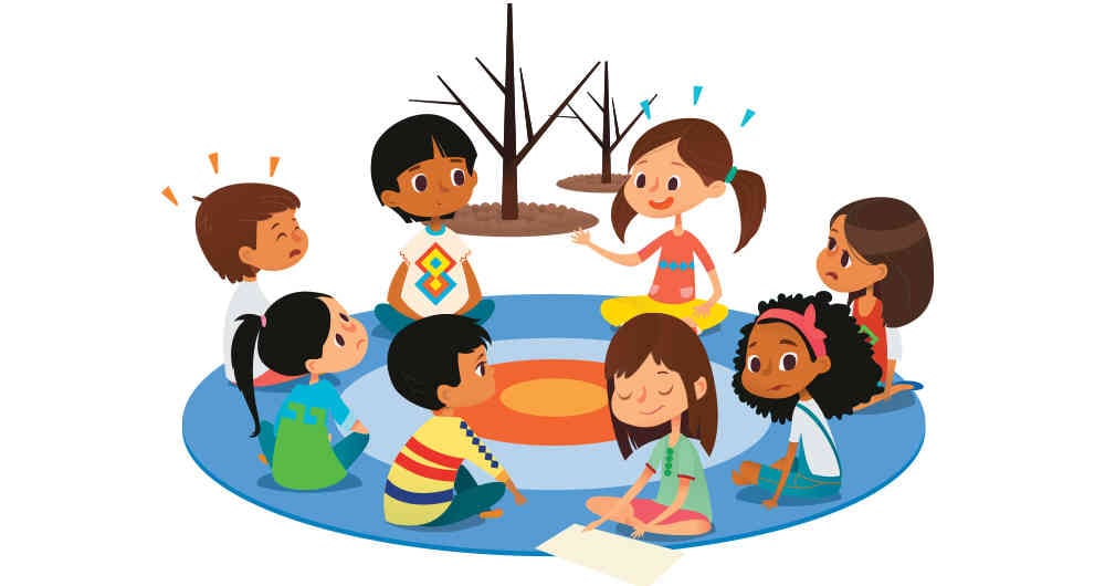 El círculo de palabra es una tradición comunicativa en las comunidades indígenas. 