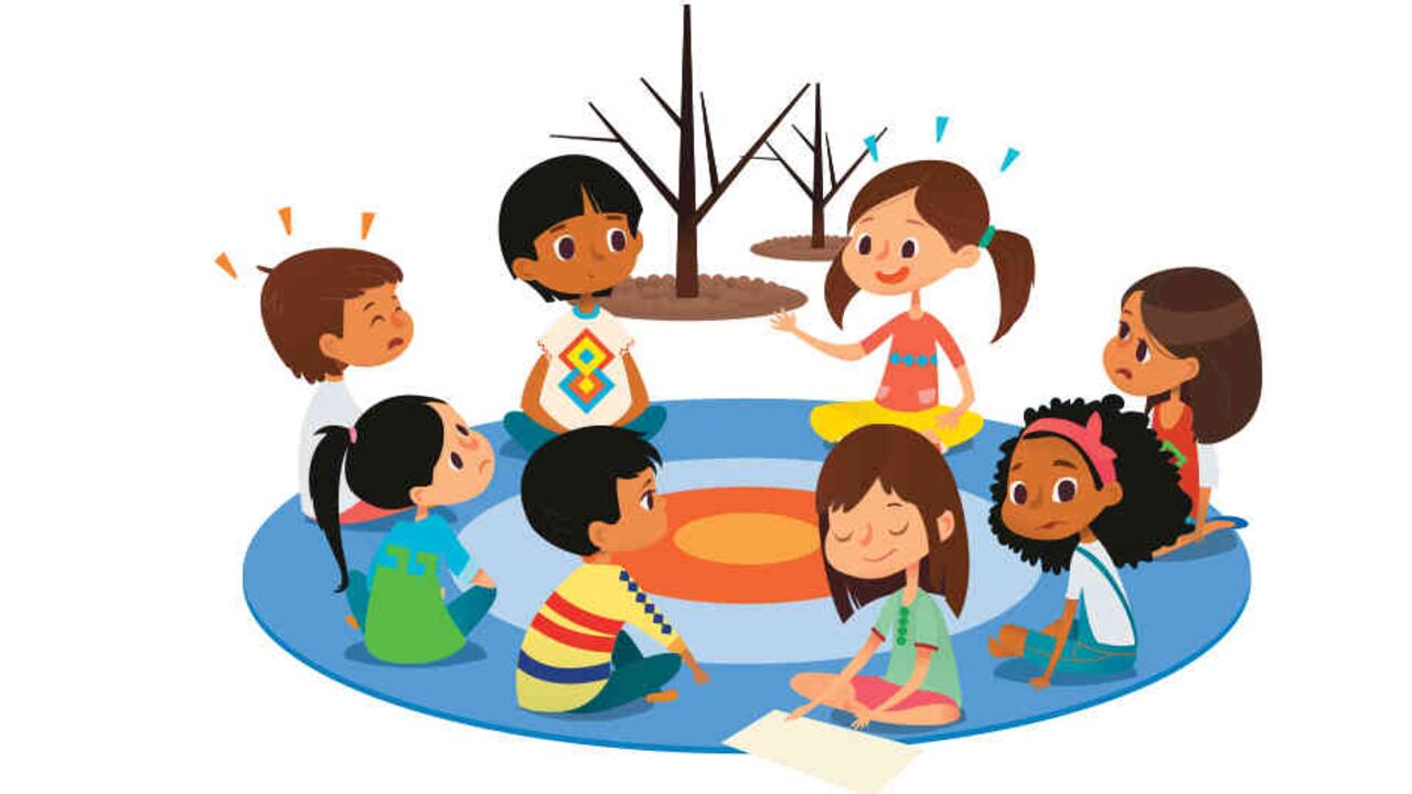 El círculo de palabra es una tradición comunicativa en las comunidades indígenas.