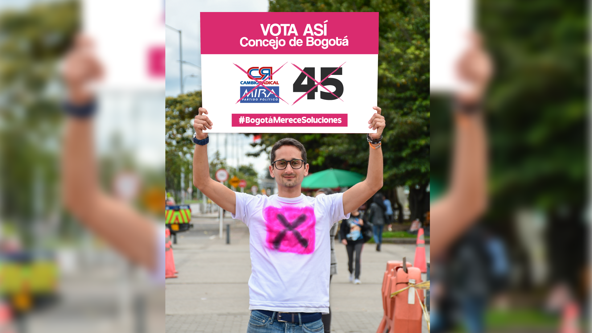 Nicolás De Francisco, candidato al Concejo de Bogotá.