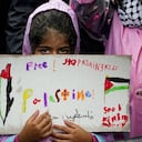 Imagen referencia. Los partidarios del pueblo palestino realizan una manifestación y una marcha denominada "Día de Acción por Palestina" cerca de la Casa Blanca en Washington.