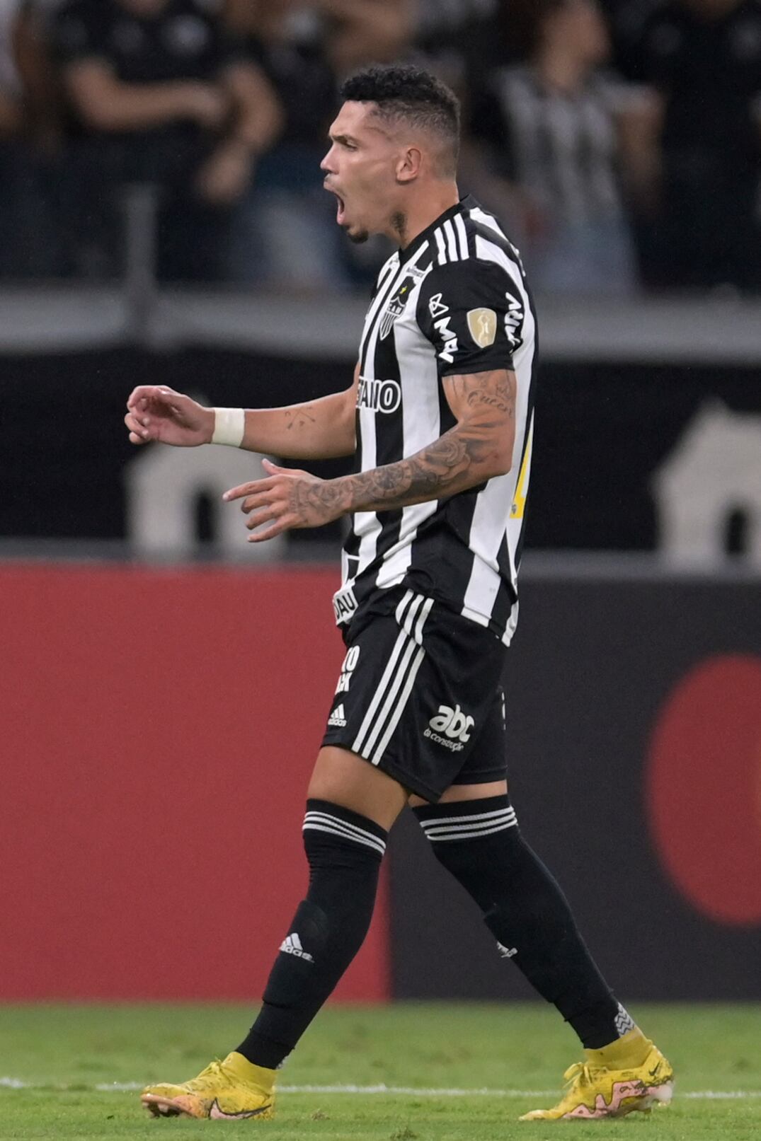 Paulinho, el autor de los dos goles de Mineiro ante Millonarios.