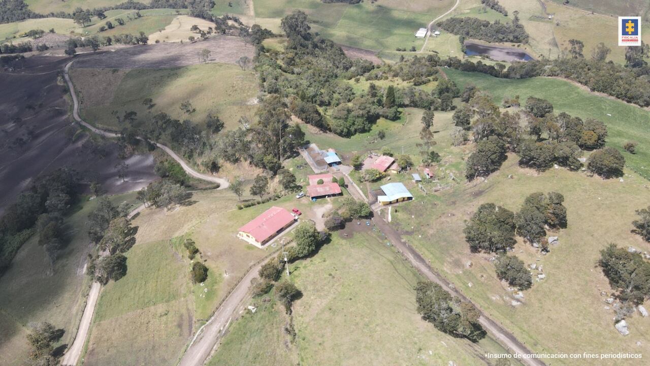 Una de las propiedades a las que la Fiscalía les aplicó extinción de dominio y que pertenecían al Clan del Golfo