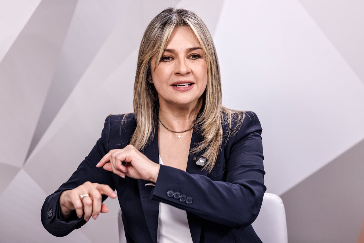 Vicky Dávila, precandidata presidencial