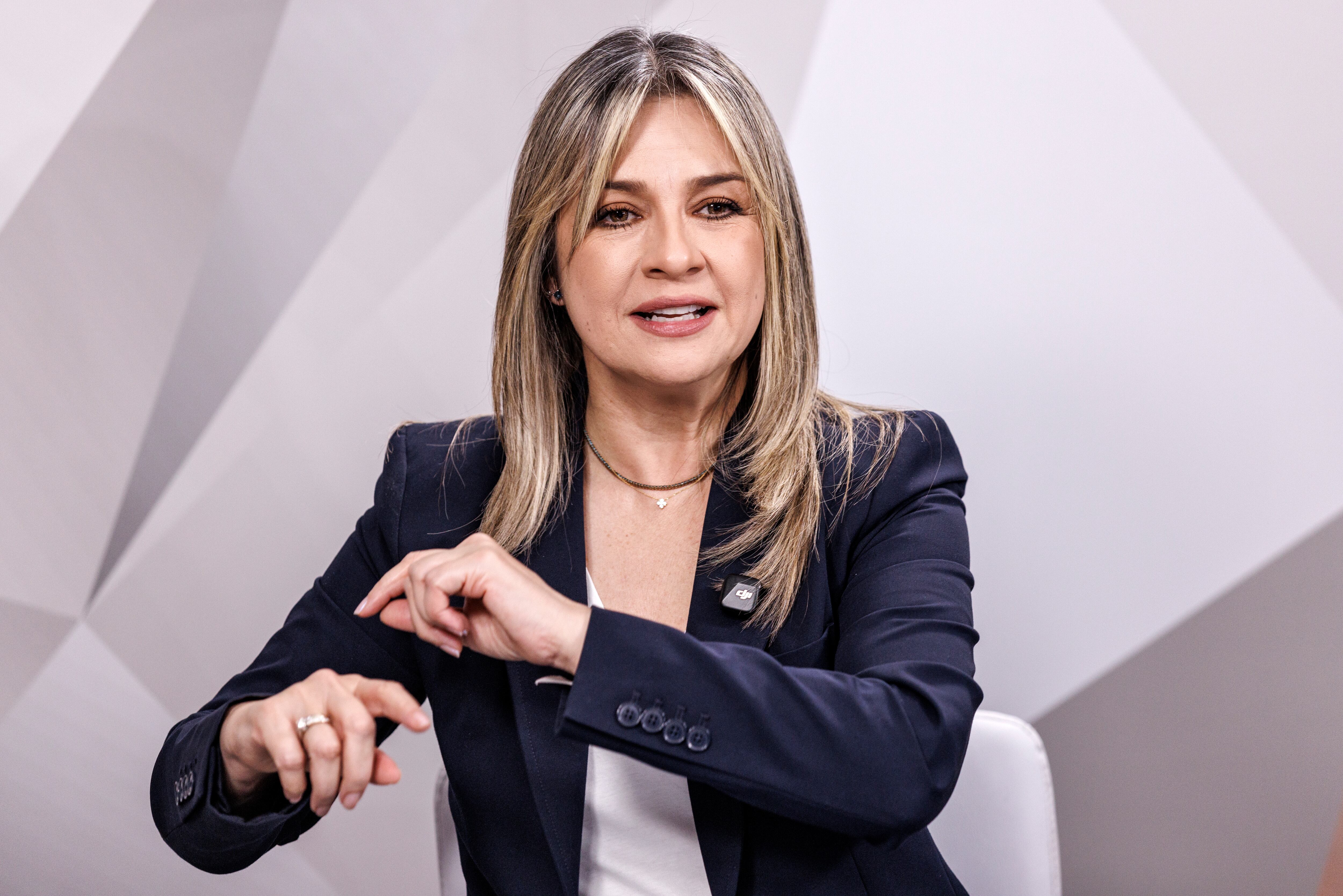 Vicky Dávila, precandidata presidencial
