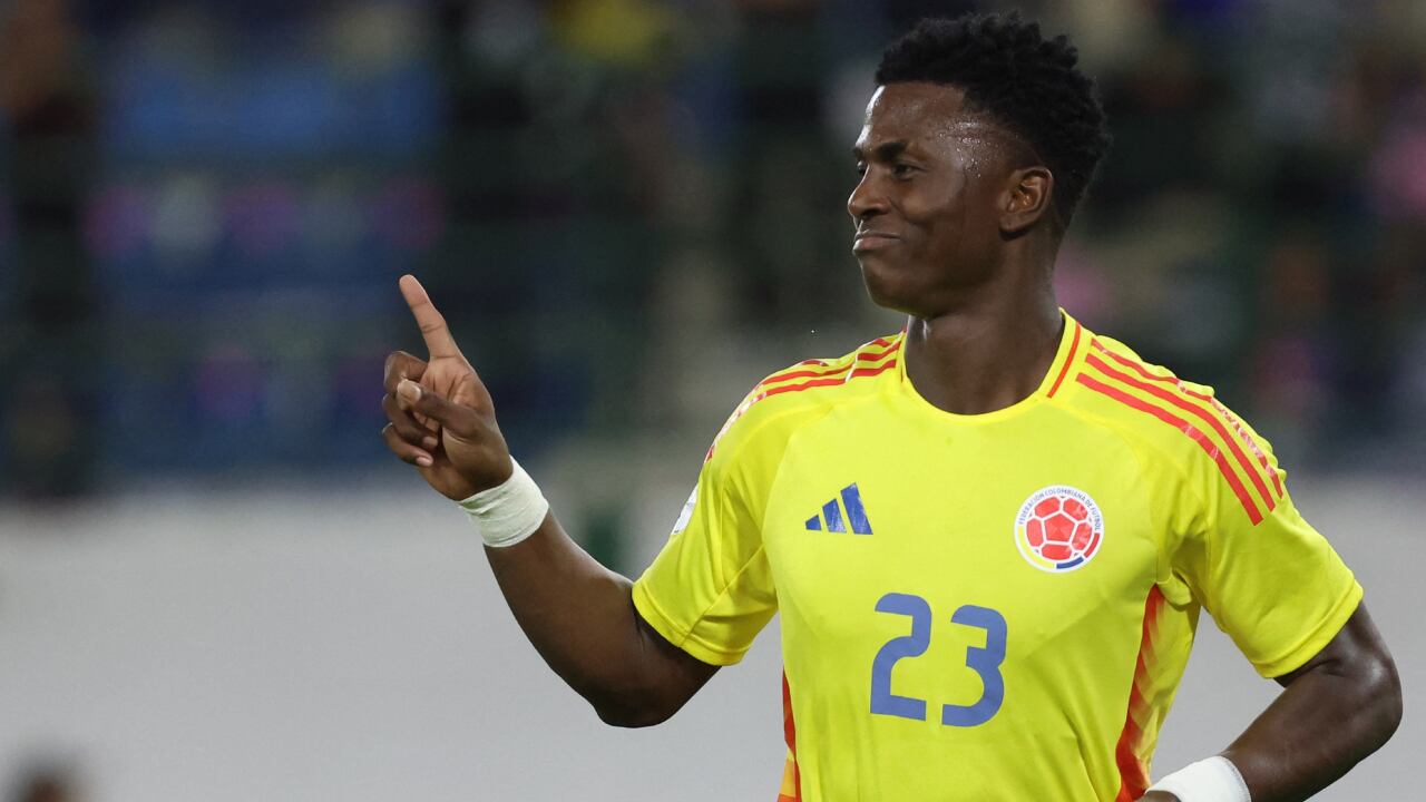 Neyser Villarreal, figura de Colombia en el Sudamericano Sub-20