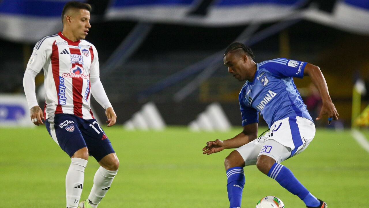 Millonarios vs. Junior por la octava fecha de la Liga BetPlay 2025-ll.