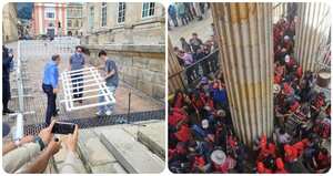 Cuando llegó a la presidencia del Congreso (20 de julio de 2022) Roy Barreras ordenó quitar las vallas de seguridad que se habían puesto por las protestas en Colombia. Hoy, cuando hacen tanta falta, pide ayuda al Gobierno Petro para que los maestros del Cauca no se metan a la fuerza al Legislativo.