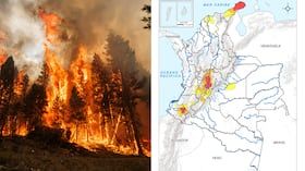 La región Andina concentra el mayor número de municipios bajo alerta por incendios forestales.