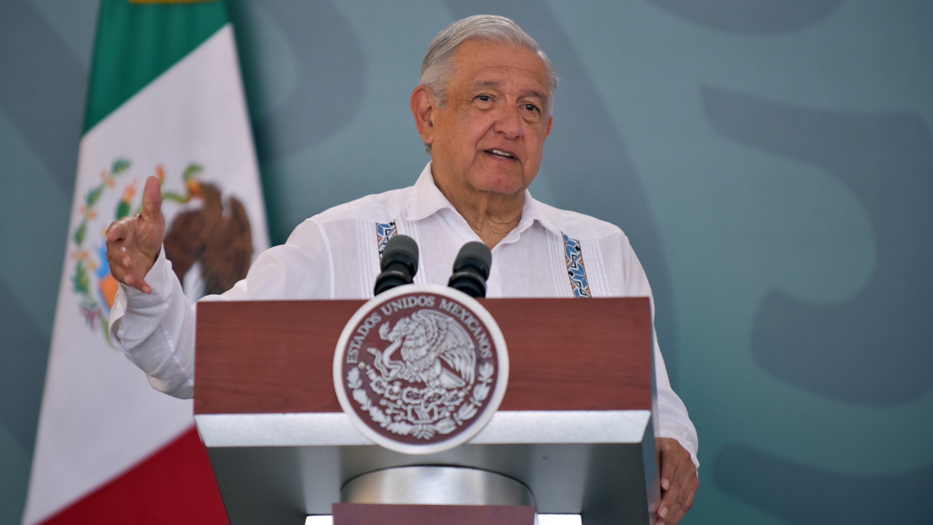 Andrés Manuel López Obrador, presidente de México.