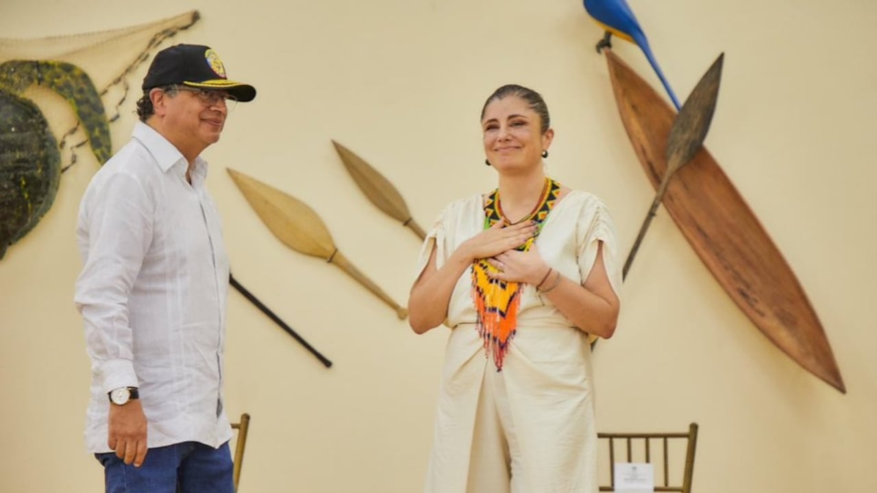 Presidente Gustavo Petro posesionó a Iris Marín Ortiz como la nueva defensora del pueblo.