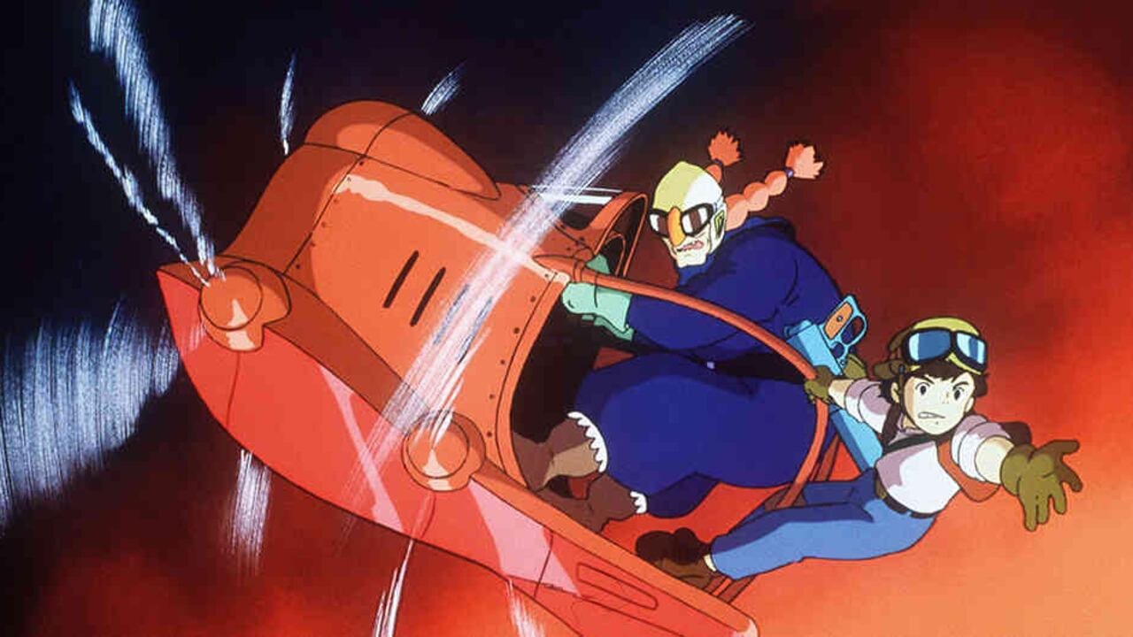 Animación de Eduardo Peña inspirada en Miyazaki.