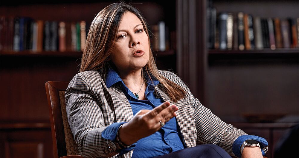 Fiscal general, Luz Adriana Camargo.