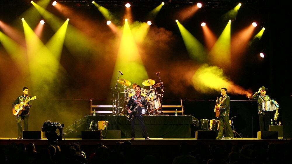 Los Tigres del Norte en el Chumash Casino Resort de Santa Ynez, California. Dwight McCann / Chumash Casino Resort, CC BY-SA