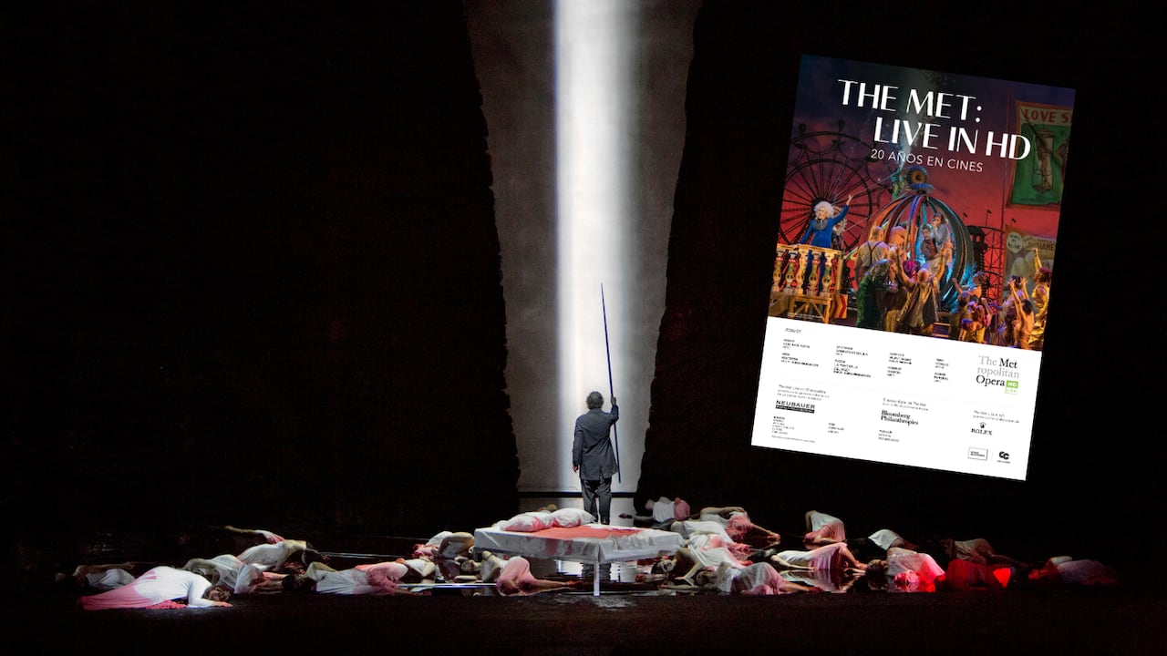 MetOpera Live lanza sus proyecciones a lo grande, como sus producciones.