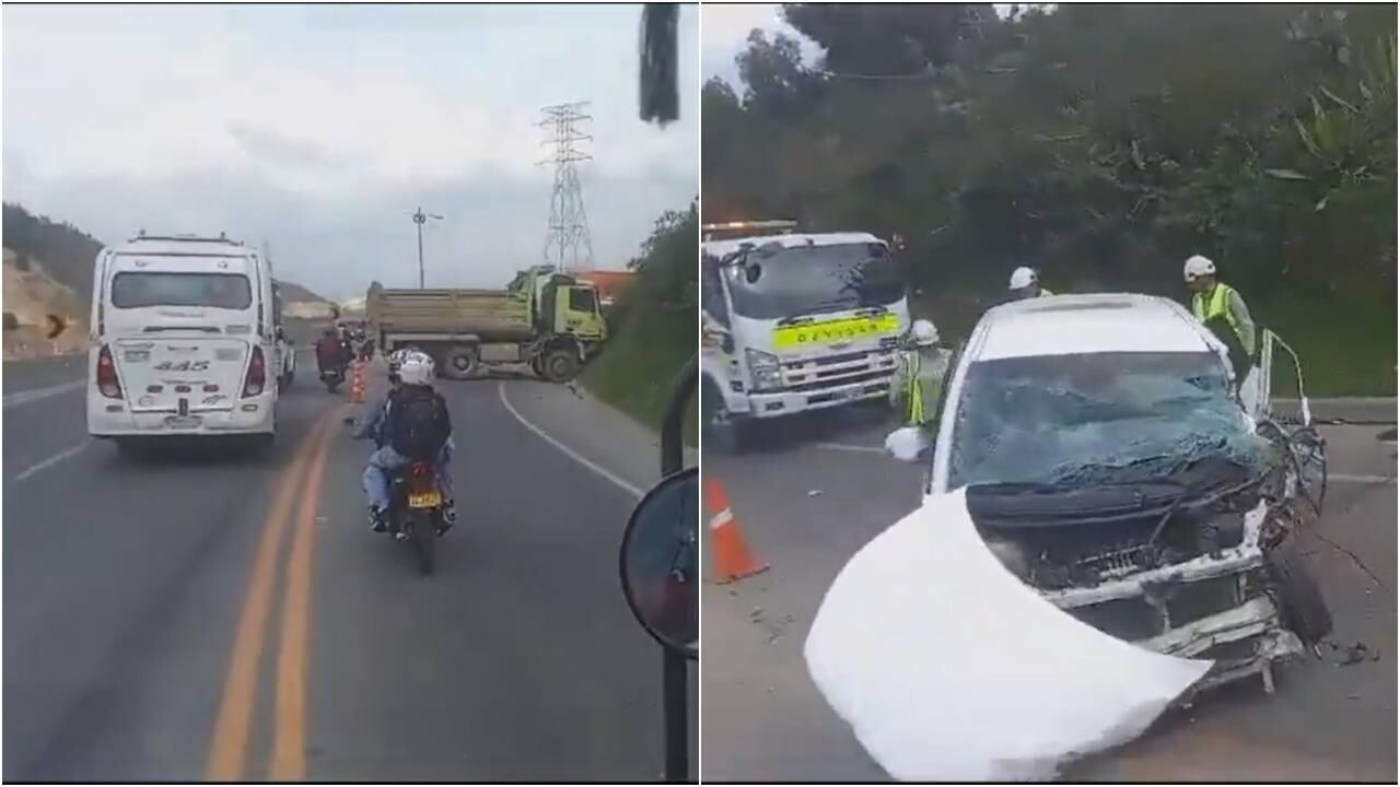 Grave accidente en Cundinamarca