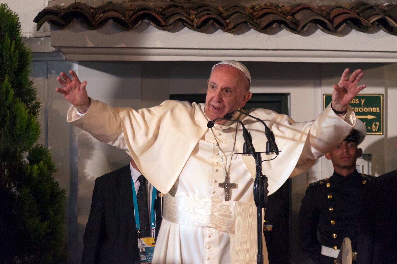 Papa Francisco visita a Colombia