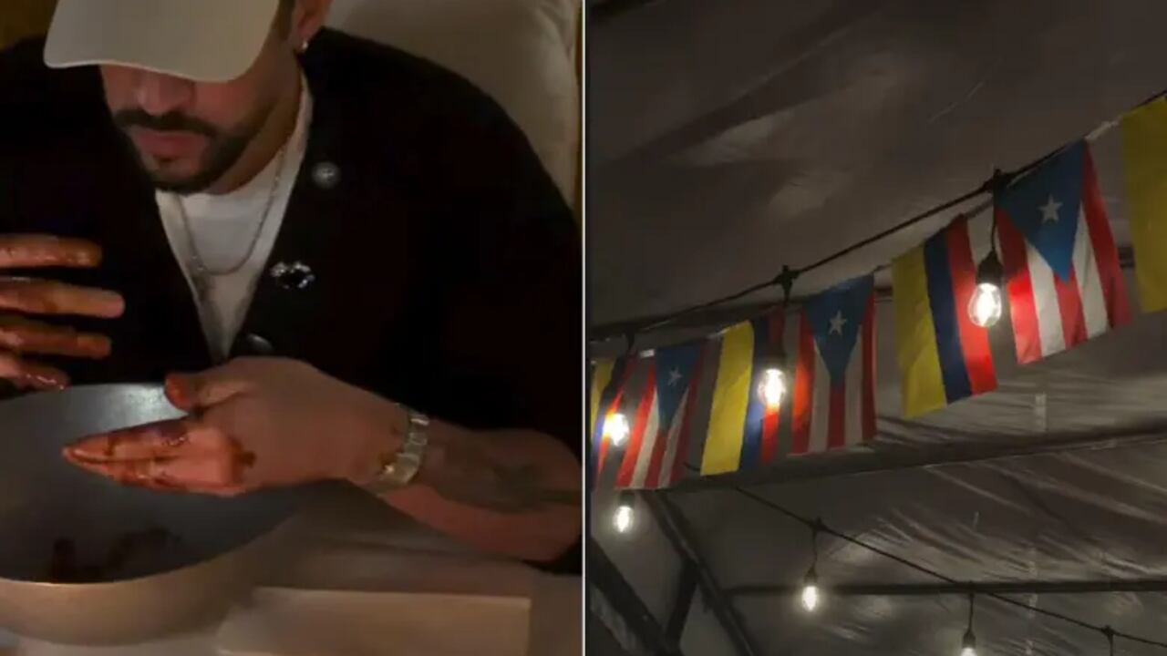 Bad Bunny y su emotivo mensaje a Colombia.