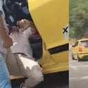 Los conductores intentaron adelantarse mutuamente en el anillo vial que lleva al municipio de Girón.