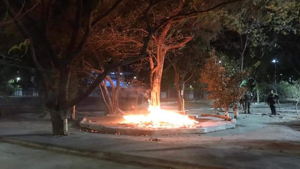 La casa de los animales quedó en llamas