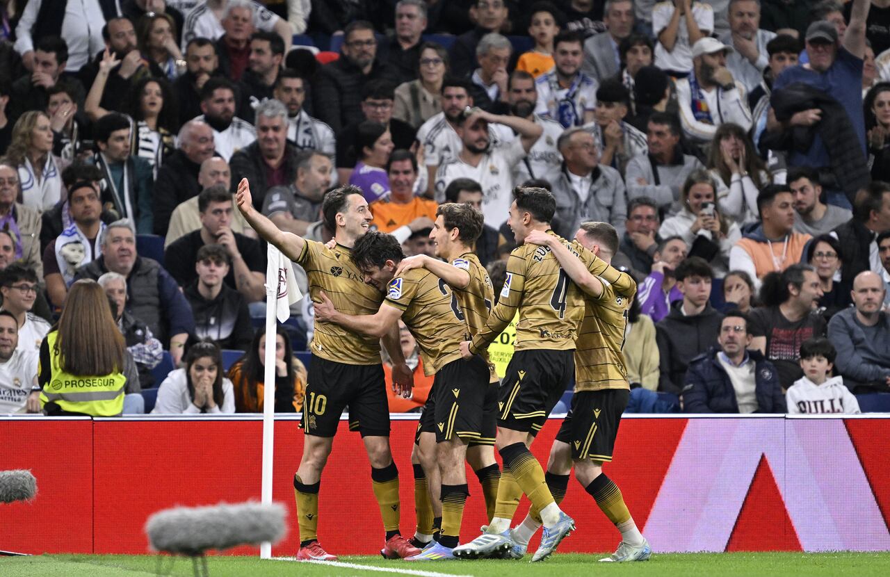 Real Sociedad se ilusionó con la remontada en el Bernabéu.