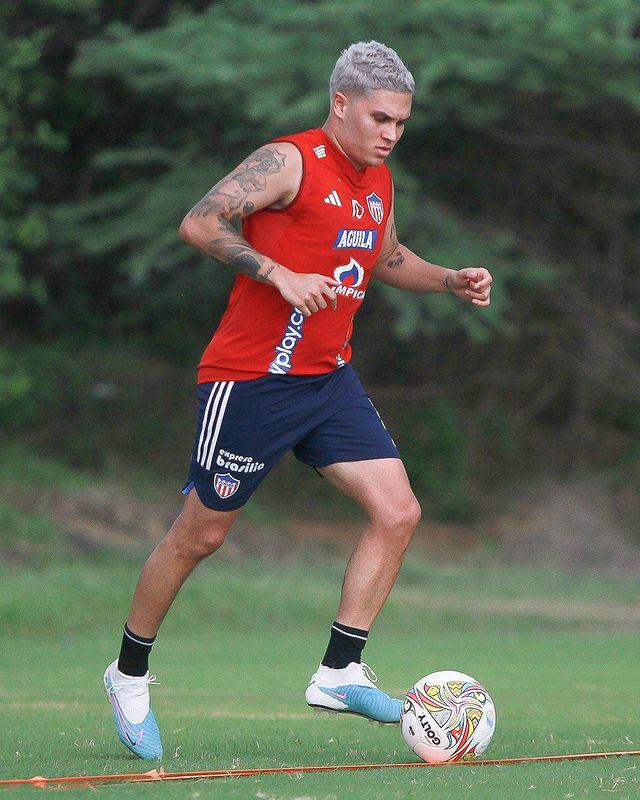 Juan Fernando Quintero ha hecho la pretemporada con Junior.