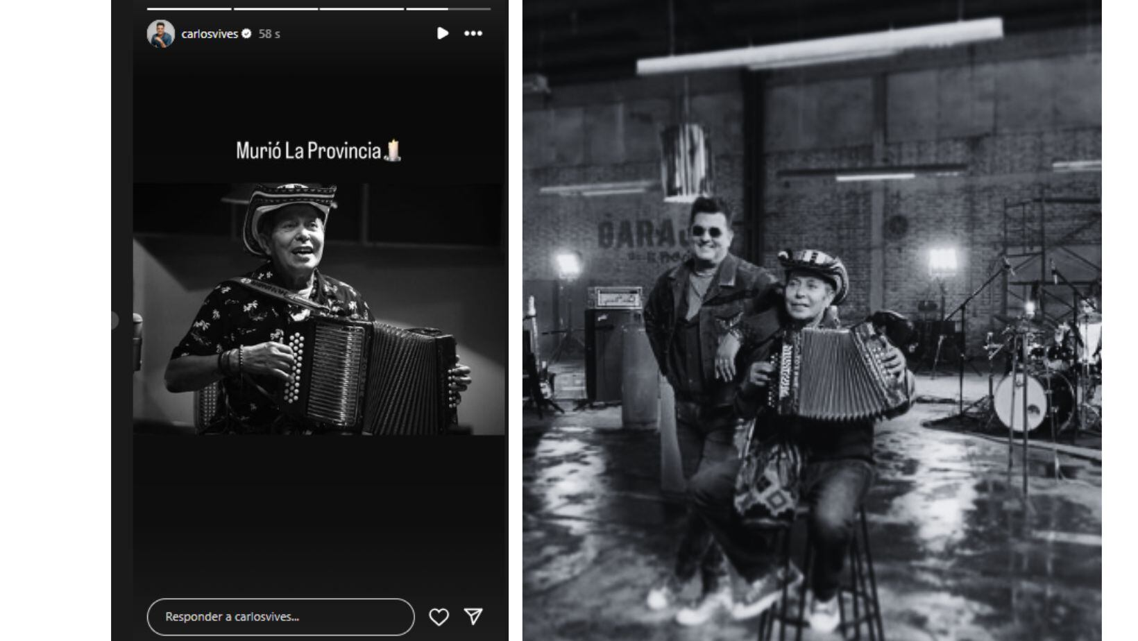 Llora el mundo del vallenato: así reaccionaron a la muerte de Egidio Cuadrado, reconocido acordeonero de Carlos Vives