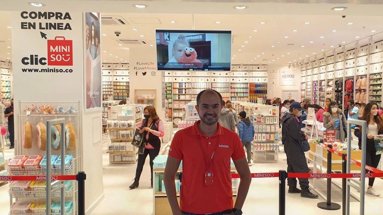 Daniel Rodríguez, director nacional de operaciones de Miniso.