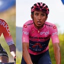 Nairo Quintana y Egan Bernal