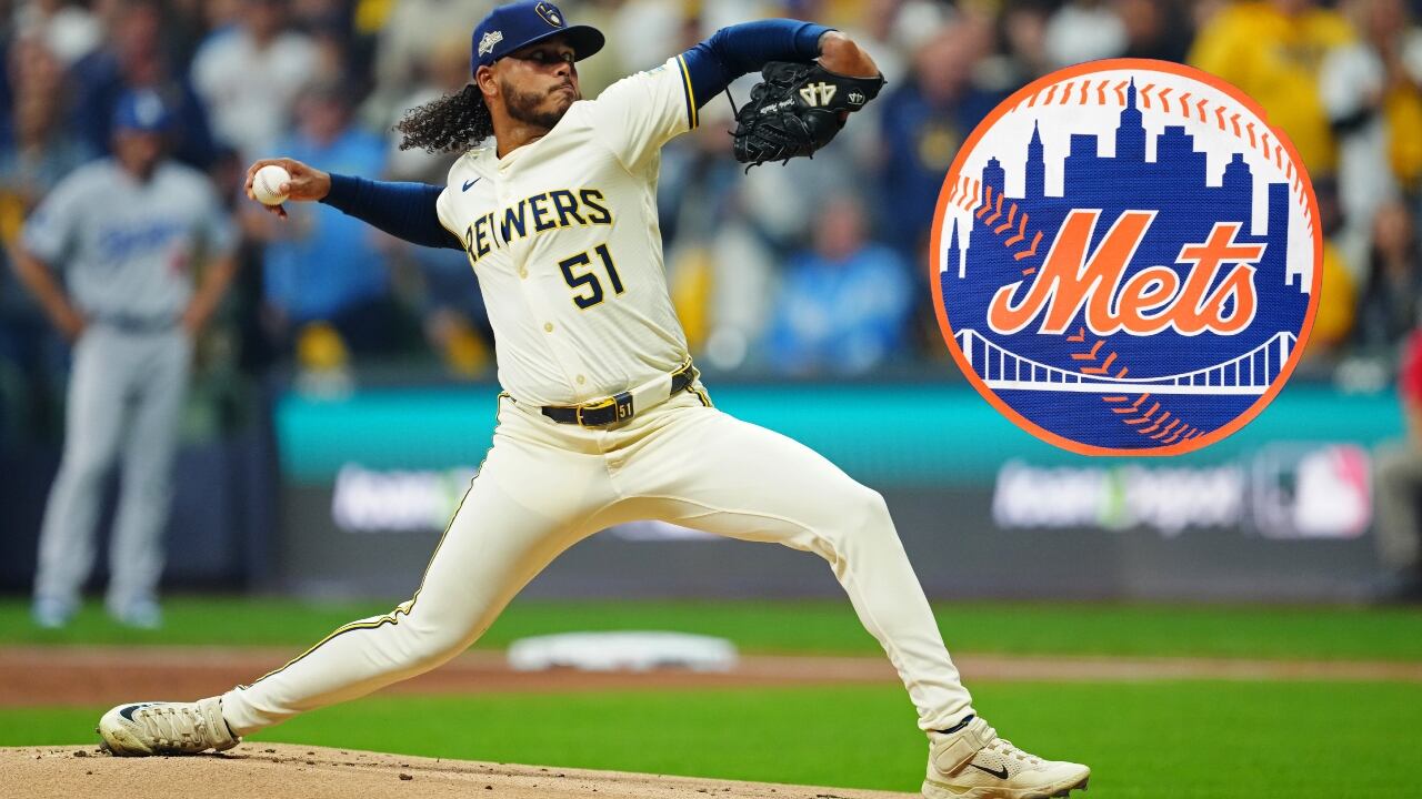 Freddy Peralta, nuevo jugador de los Mets de Nueva York.