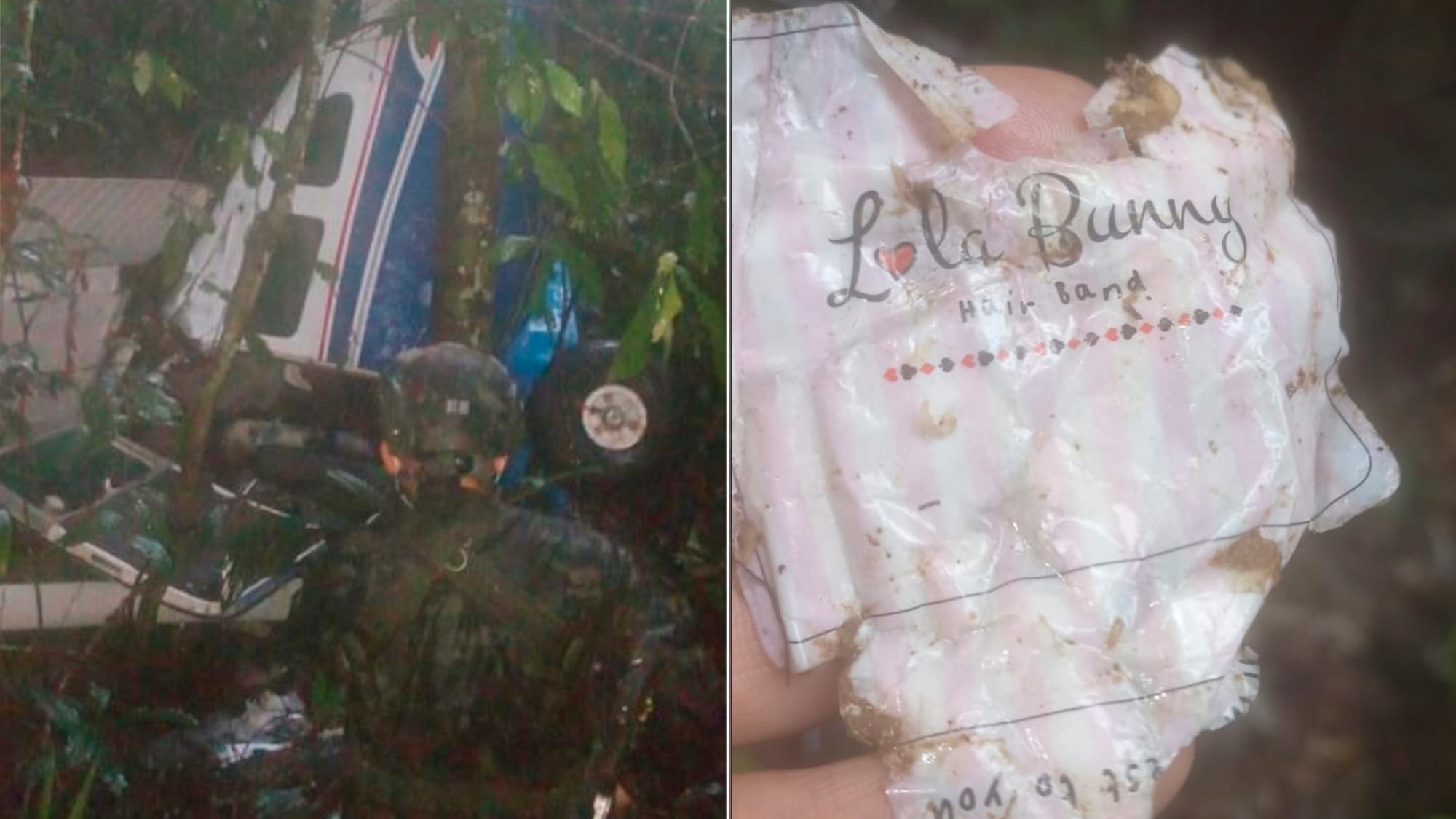 Niños avioneta accidente Caquetá