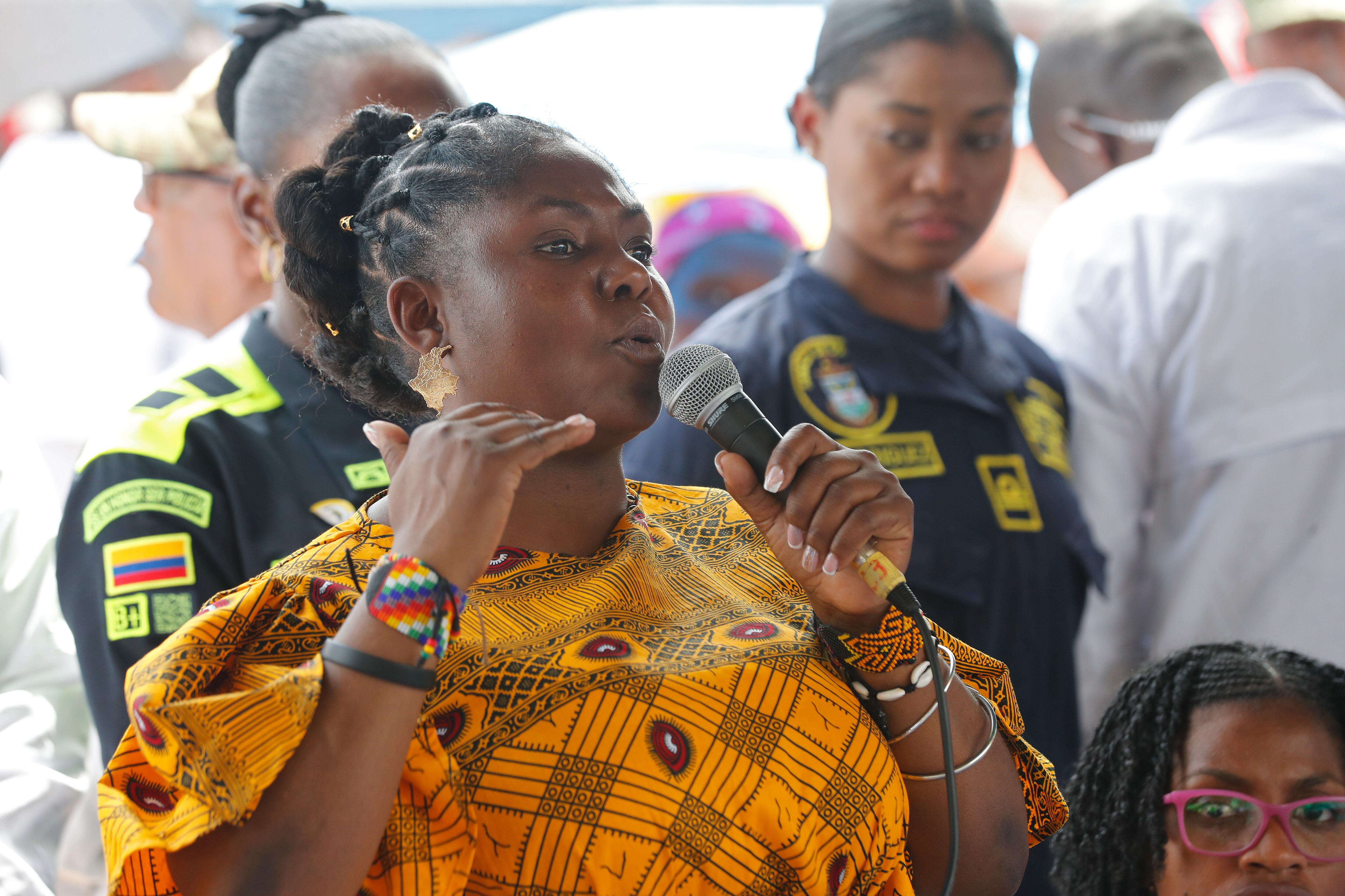 Vicepresidenta Francia Márquez en la Brigada de salud  de la Armada Nacional en el municipio de  Timbiquí Cauca
Septiembre 19 del 2022
Foto Guillermo Torres Reina / Semana