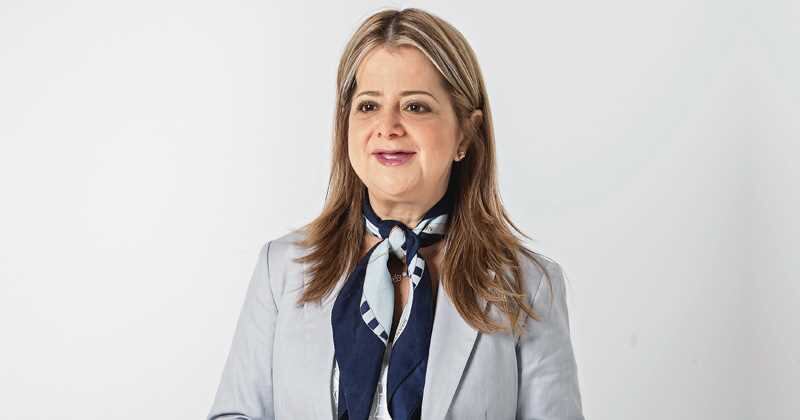 La exgobernadora Elsa Noguera estuvo en la cena.