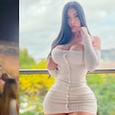 Ennid Wong, hincha que mostró sus pechos en pleno estadio de México.