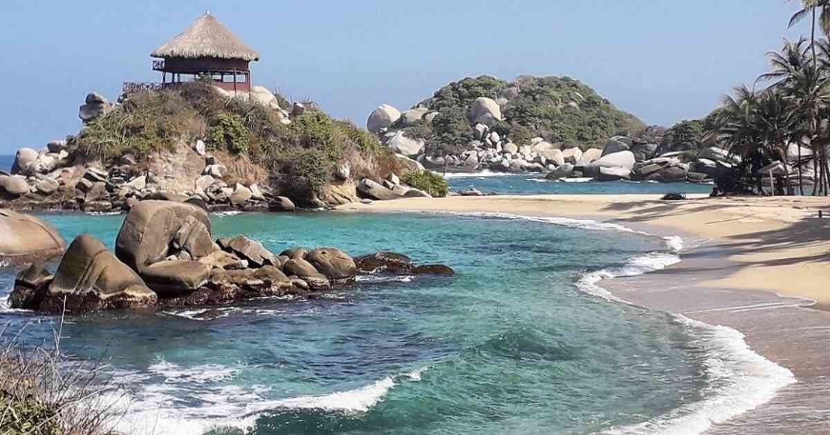 Parque Tayrona en la Sierra Nevada de Santa Marta.