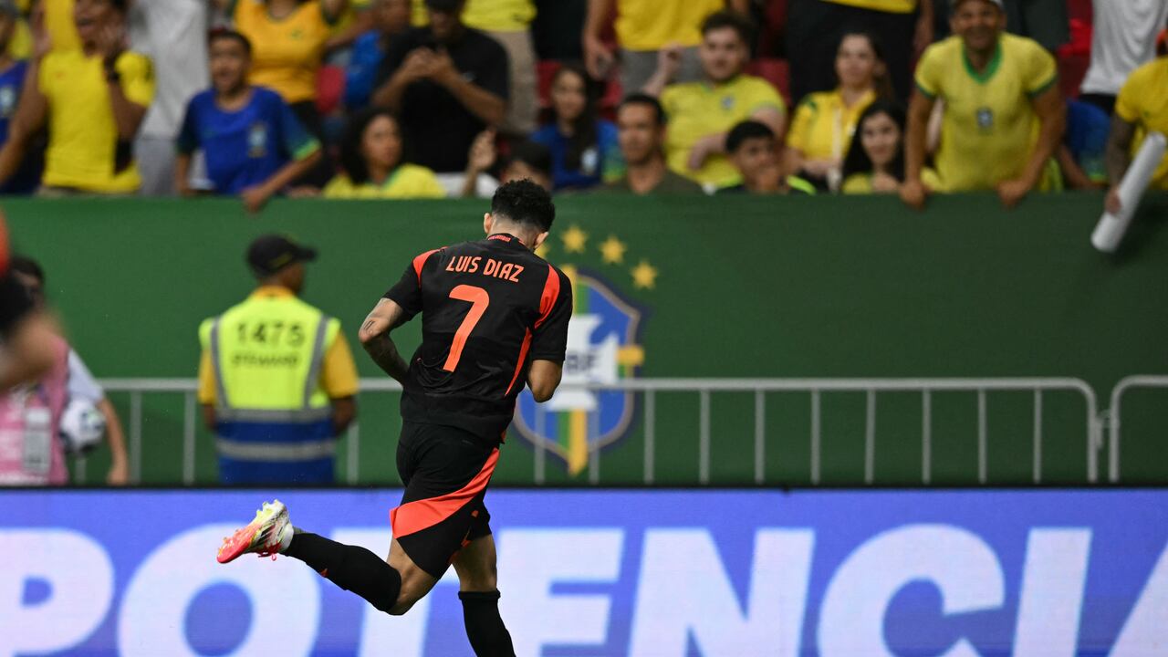 Luis Díaz hace historia tras marcar gol ante Brasil por la Eliminatoria Sudamericana