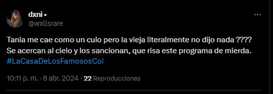 Foto: Captura de pantalla / X