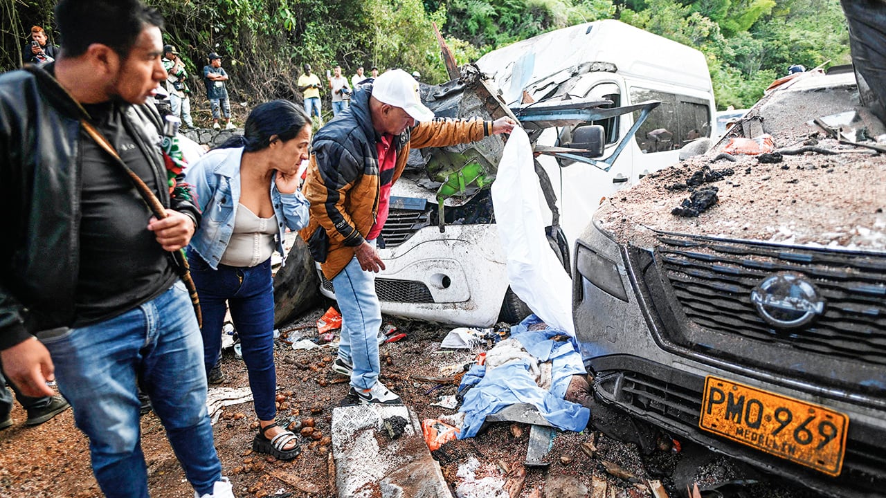 Los violentos hicieron un retén de una hora en las faldas de Popayán. 