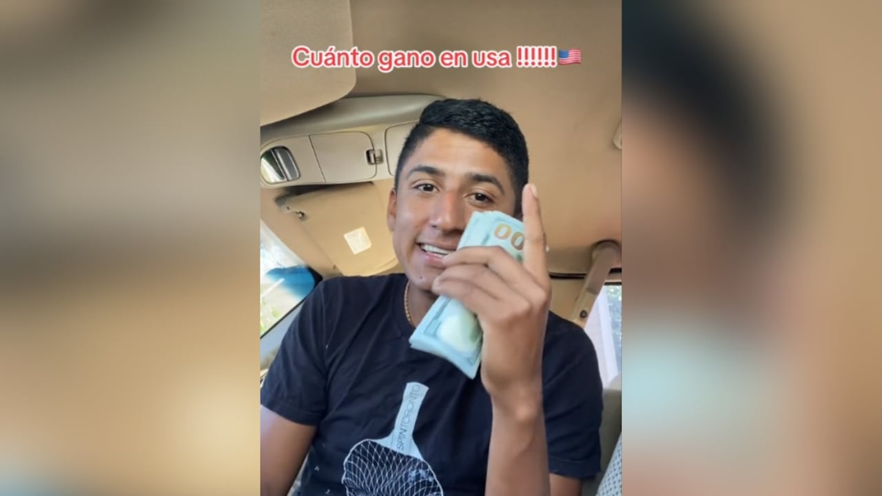 El joven resaltó que el pago lo recibe en efectivo, y que trabaja para una pequeña compañía que es la que coordina los pedidos de las personas y envía a los empleados como él.