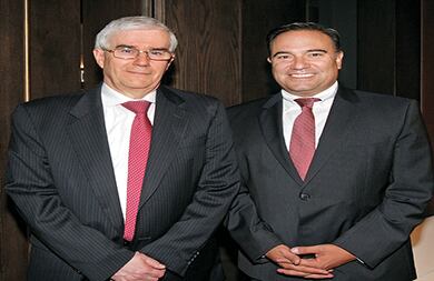 Carlos Enrique Moreno y Luis Guillermo Plata.