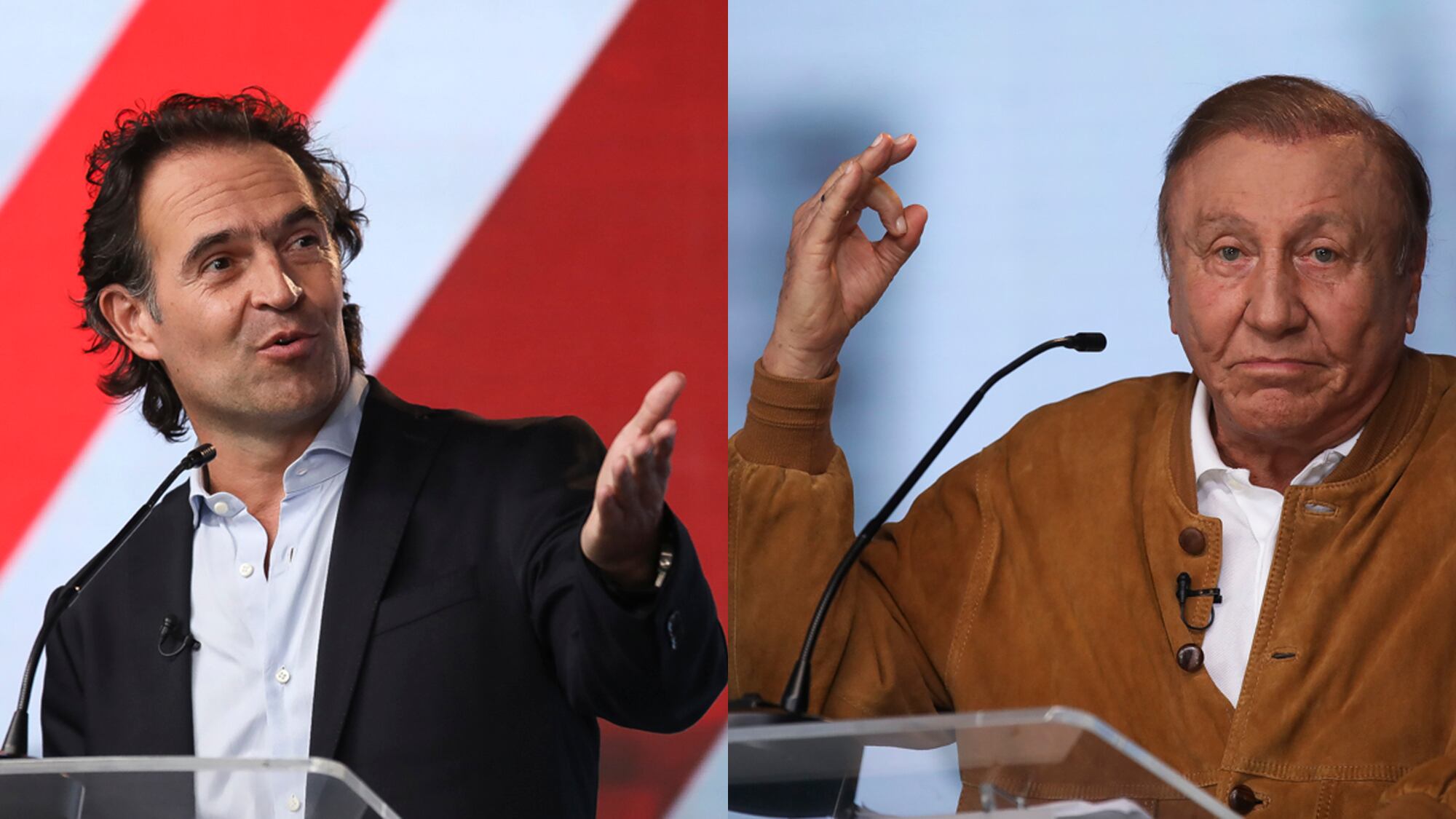 Federico Gutiérrez y Rodolfo Hernadez