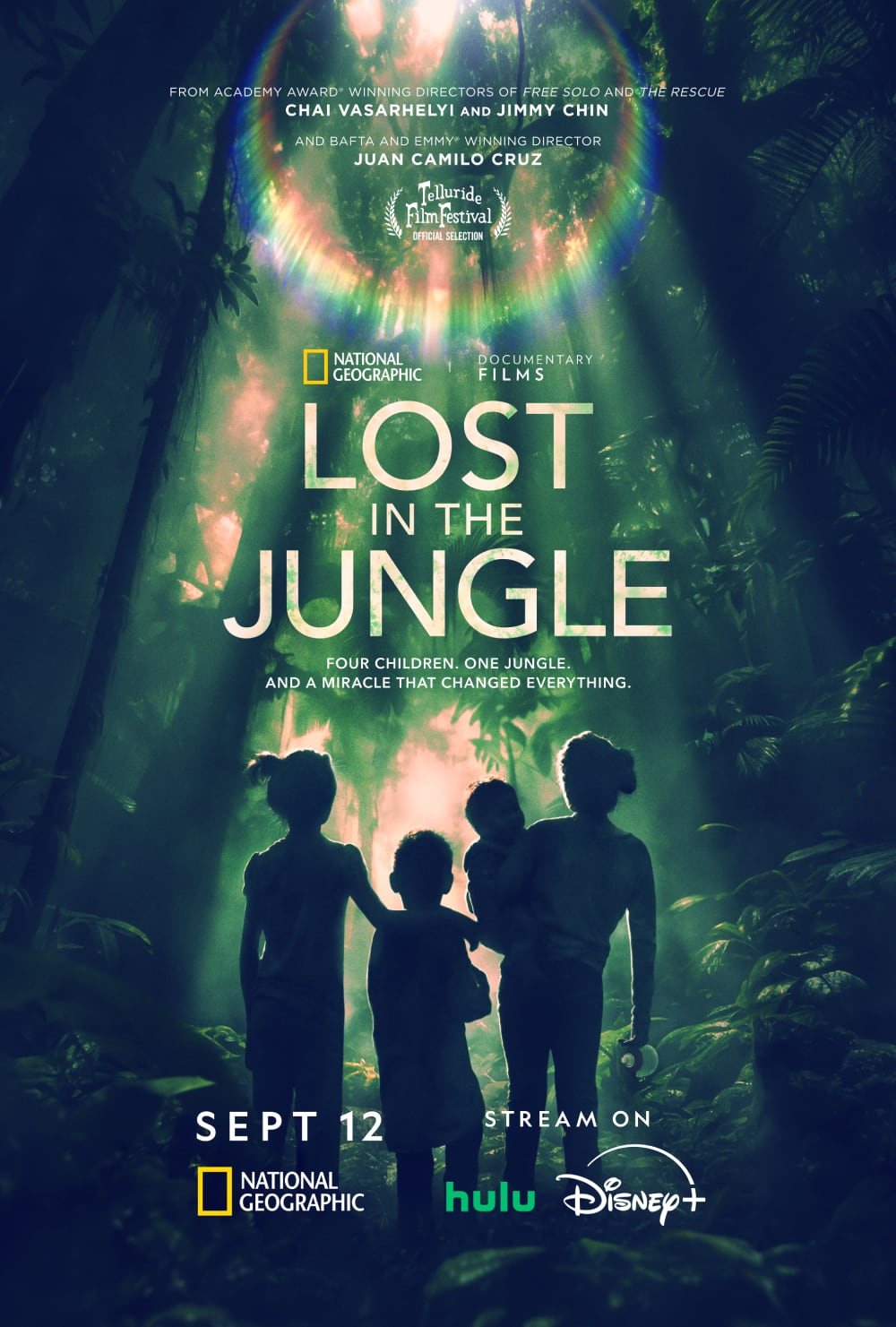 ‘LOST IN THE JUNGLE’, póster promocional de National Geographic