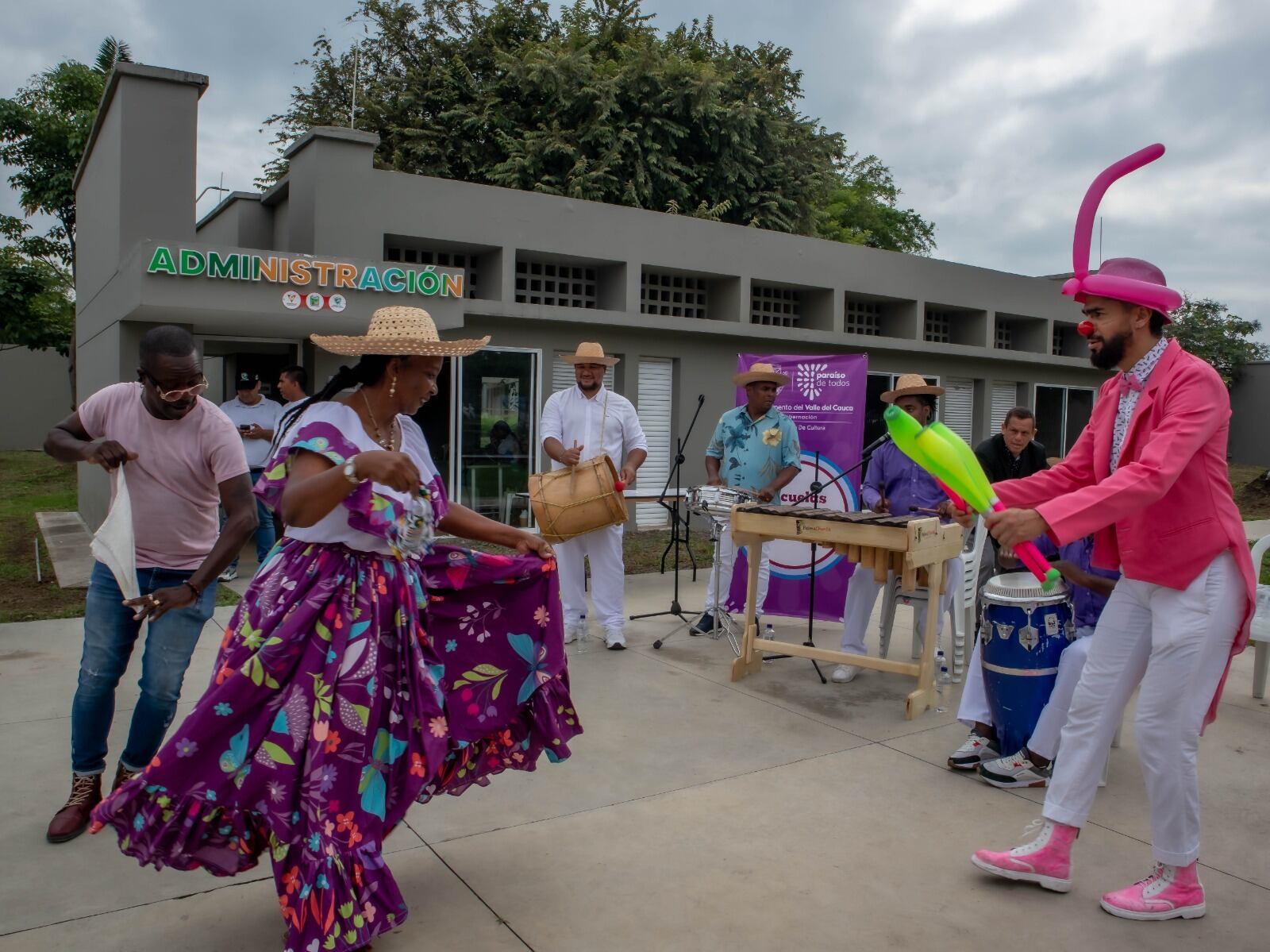 Inauguración del parque multipropósito La Carbonara