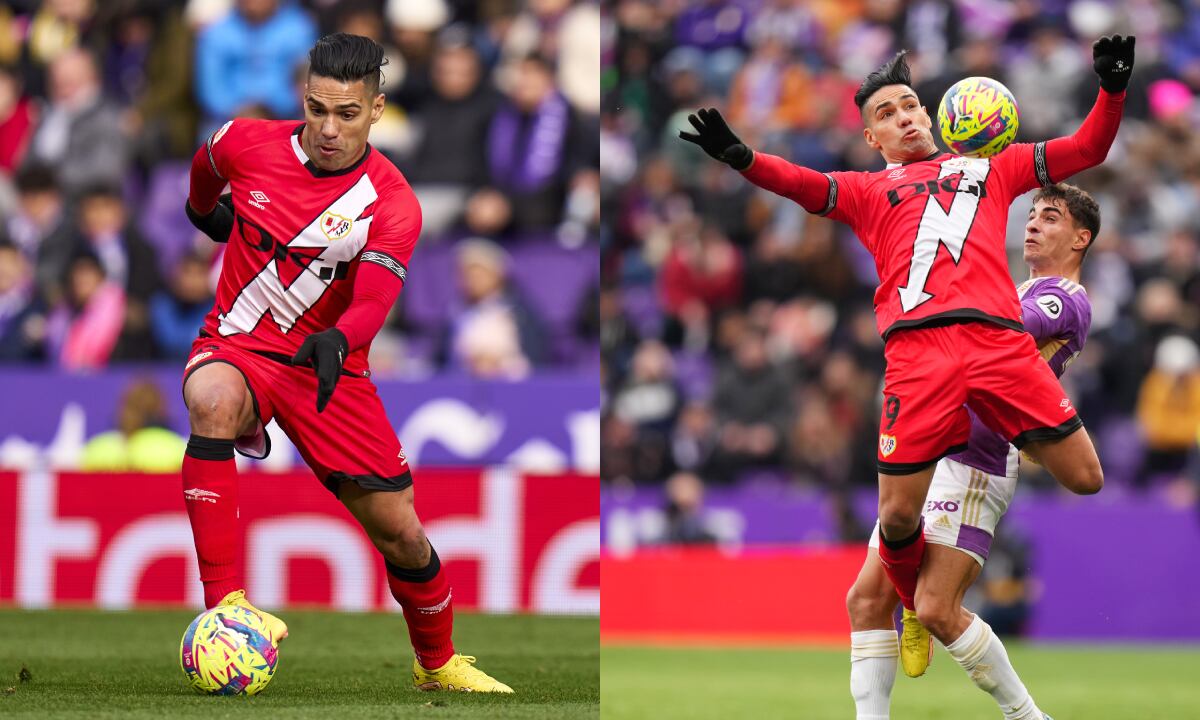 Falcao. Foto: Getty Images/Diego Souto/Quality Sport Images//Getty Images/Angel Martinez