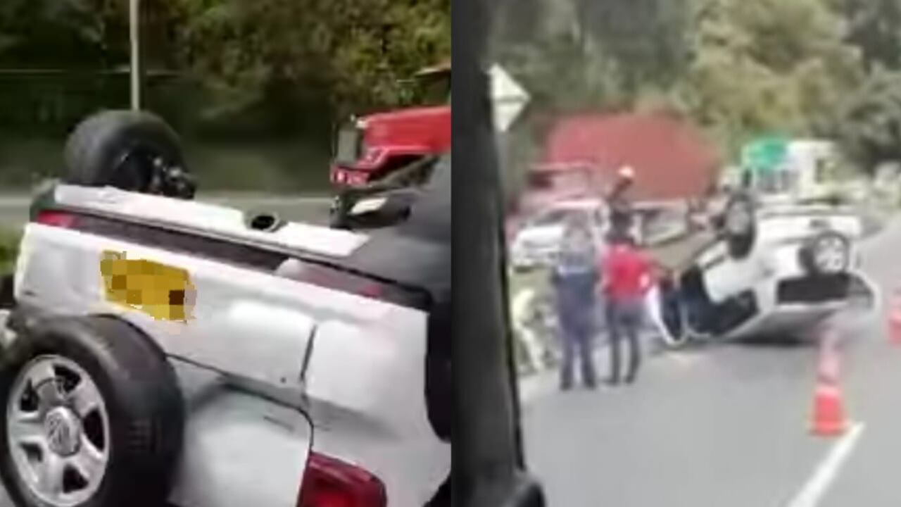 Las autoridades investigan las causas del aparatoso accidente registrado en territorio antioqueño