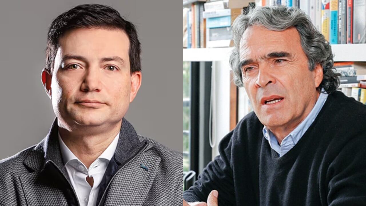 Excontralor Carlos Felipe Córdoba y Sergio Fajardo.