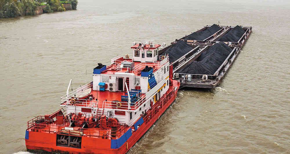 3% del transporte del país va por los ríos.