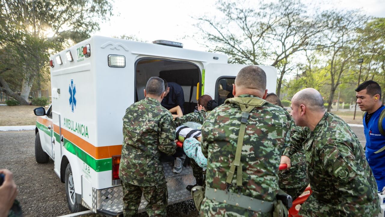 Menor de edad herida en Caquetá al caer en campo minado de las disidencias de las Farc.